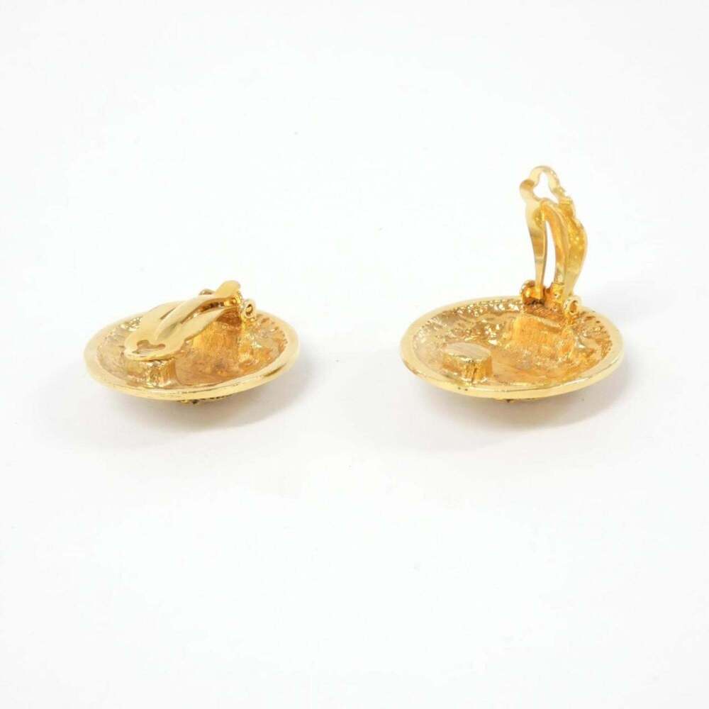CHANEL Authentic Gold Earrings - Picture 3 of 3